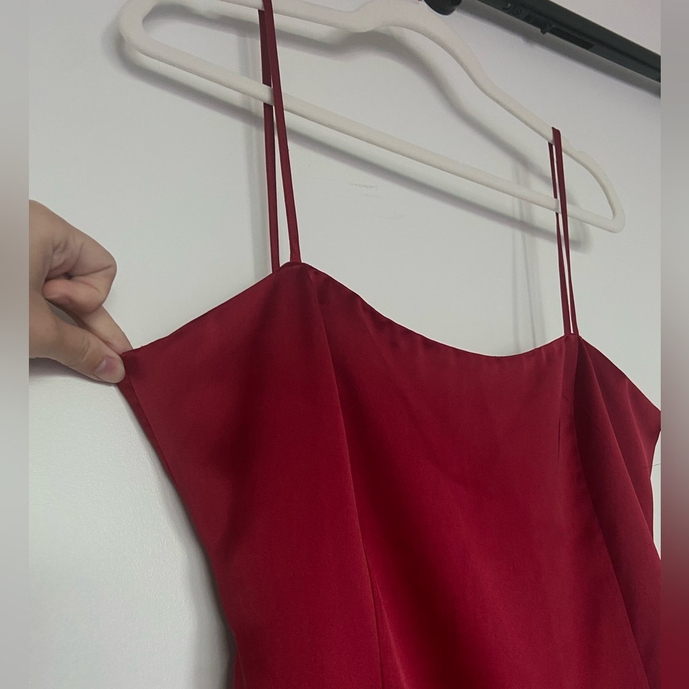 2 for 10$!!!! ☀️ Mini silky red dress - Picture 3 of 8